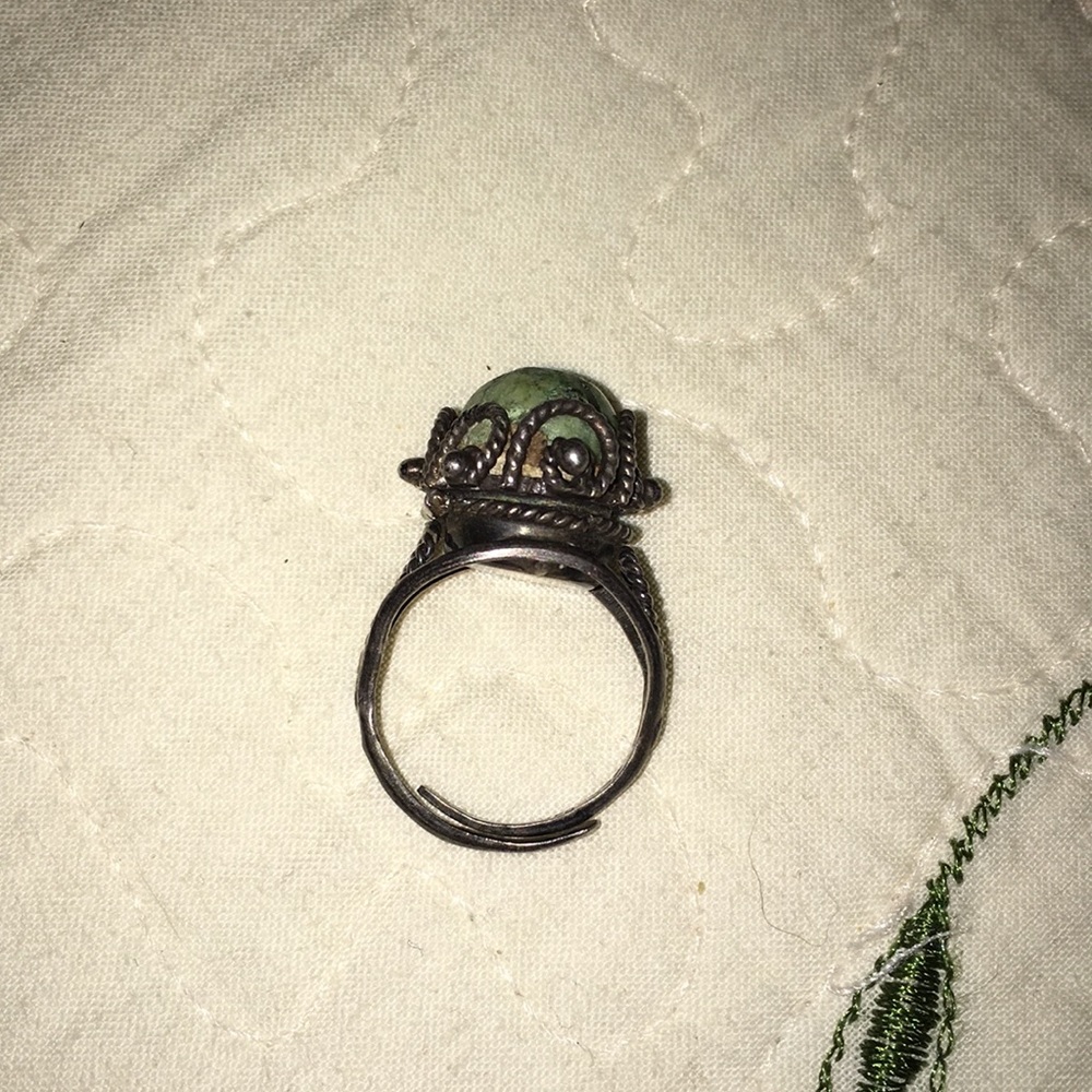 Sterling box ring....